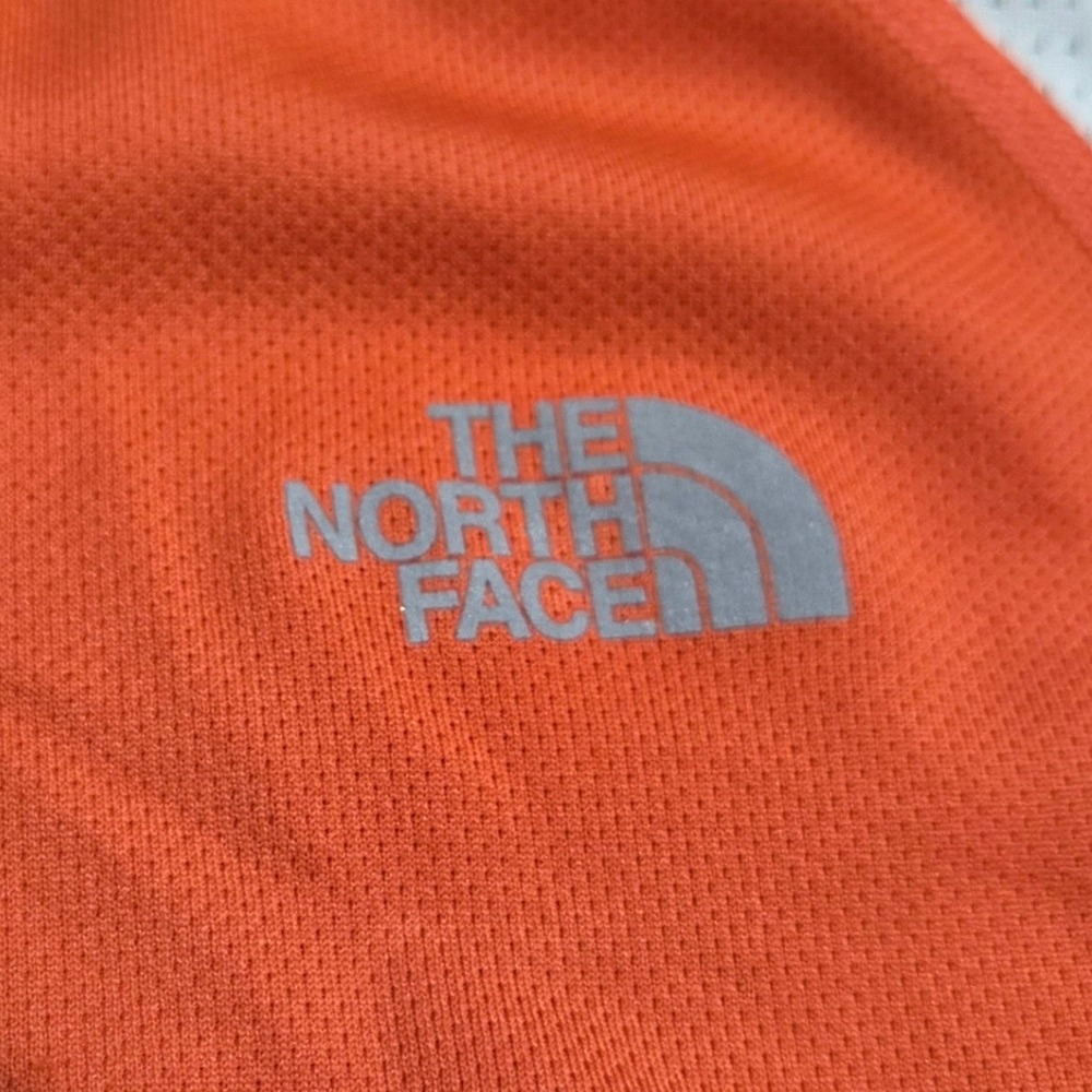 The North Face Flight Series VaporWick Running Shirt Orange Gray Womens Large - Picture 2 of 7